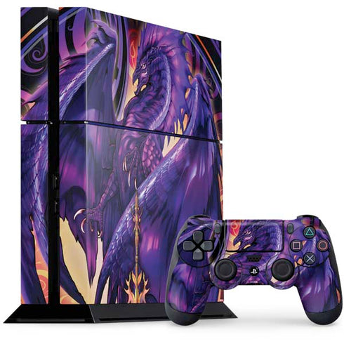 Dragonblade Netherblade Purple by Ruth Thompson PlayStation PS4 Skins